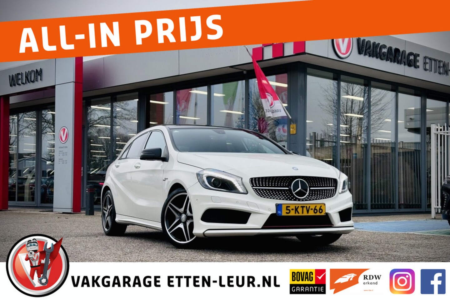 Mercedes-Benz A-klasse - 200 Ambition AMG PAKKET / SCHUIFDAK / PDC / AIRCO - AutoWereld.nl