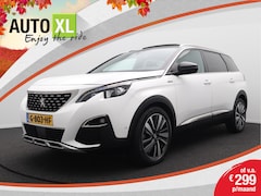 Peugeot 5008 - 1.2 GT-Line Pano-dak Camera Leder Trekhaak Dodehoek LMV 19'