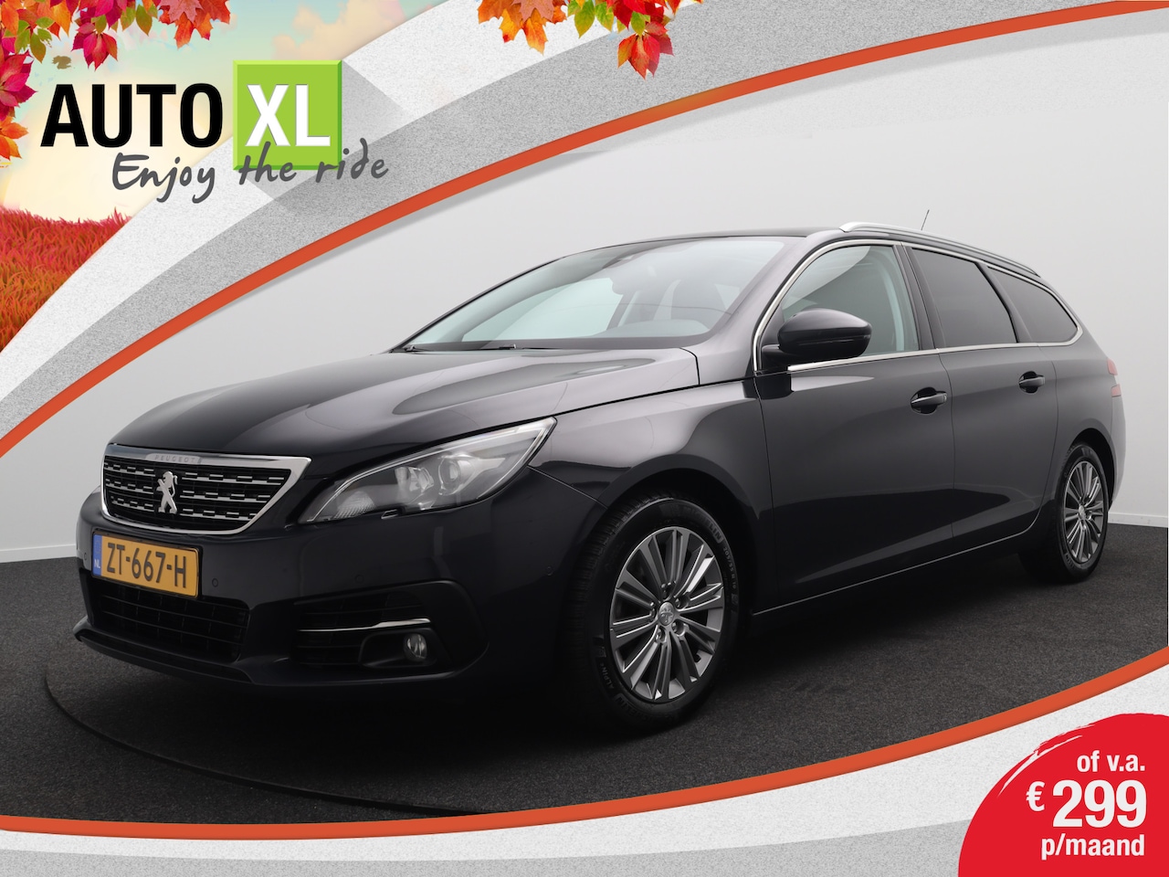 Peugeot 308 SW - 1.2 Premium Pano-dak Camera Leder Carplay Dodehoek - AutoWereld.nl