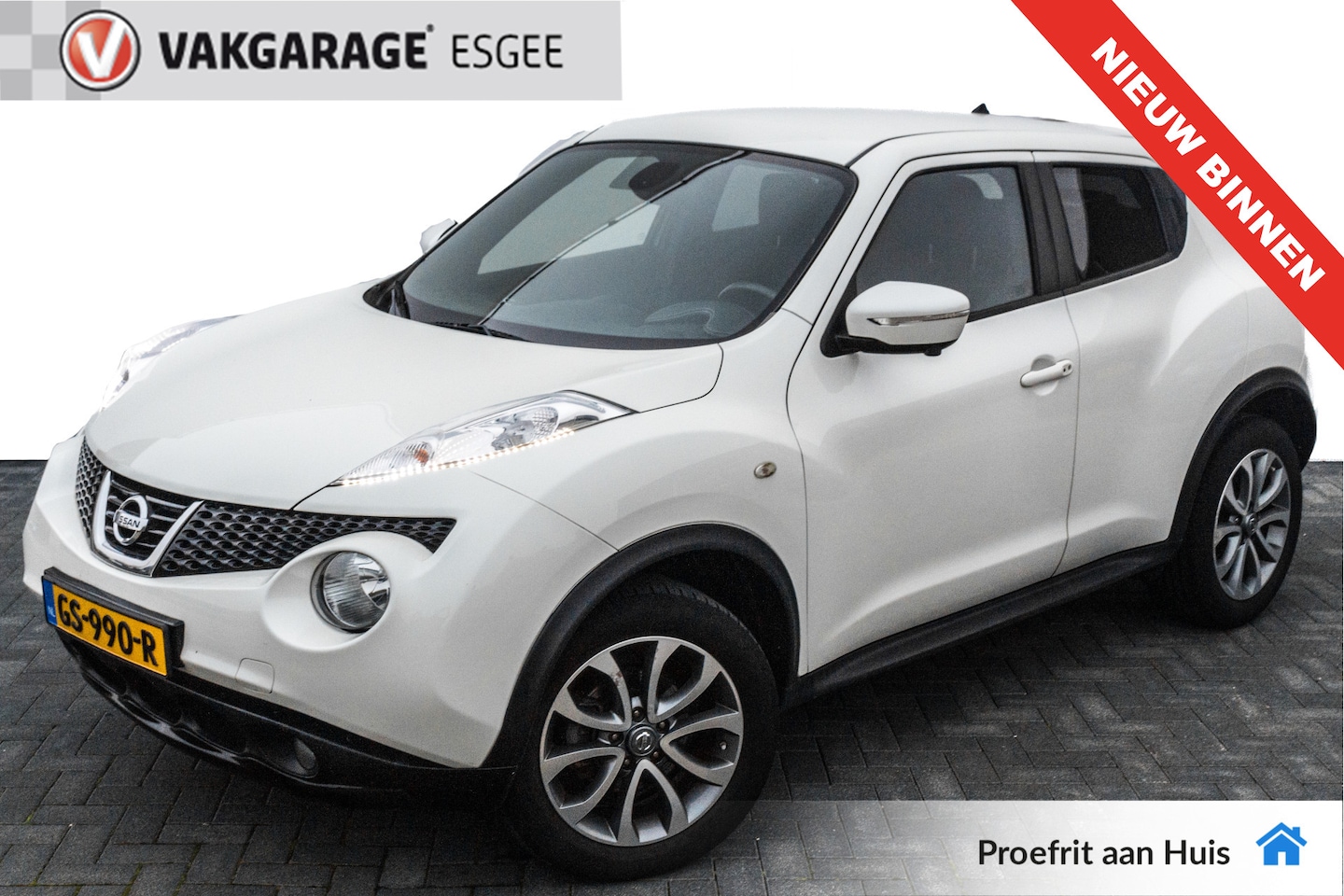 Nissan Juke - 1.6 117 PK Connect Edition AUTOMAAT | Navi | Clima | Cruise control | achteruitrij camera - AutoWereld.nl