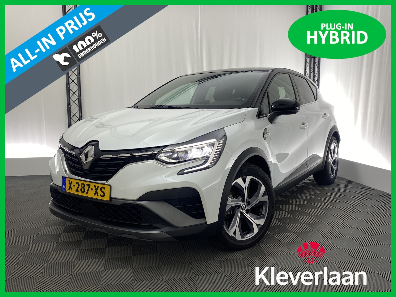 Renault Captur - 1.6 E-Tech Plug-in Hybrid 160 Pk R.S. Line Automaat | Apple Carplay | Navi | Cruise | Clim - AutoWereld.nl