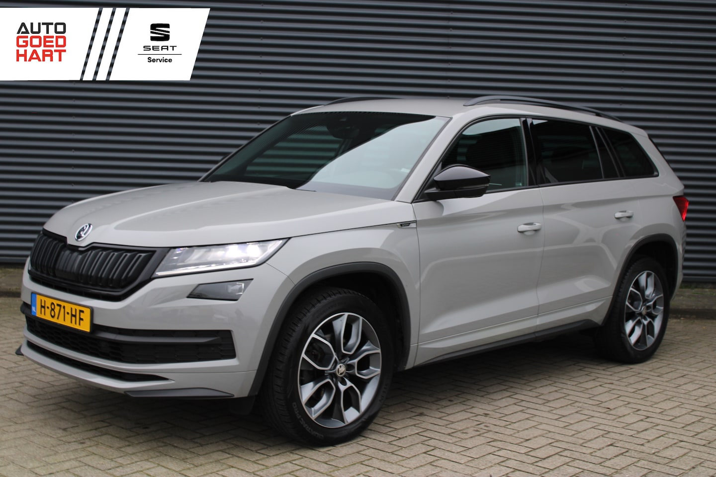 Skoda Kodiaq - 1.5 TSI Sportline Business Full-Led Canton Camera Leer/alcantara - AutoWereld.nl