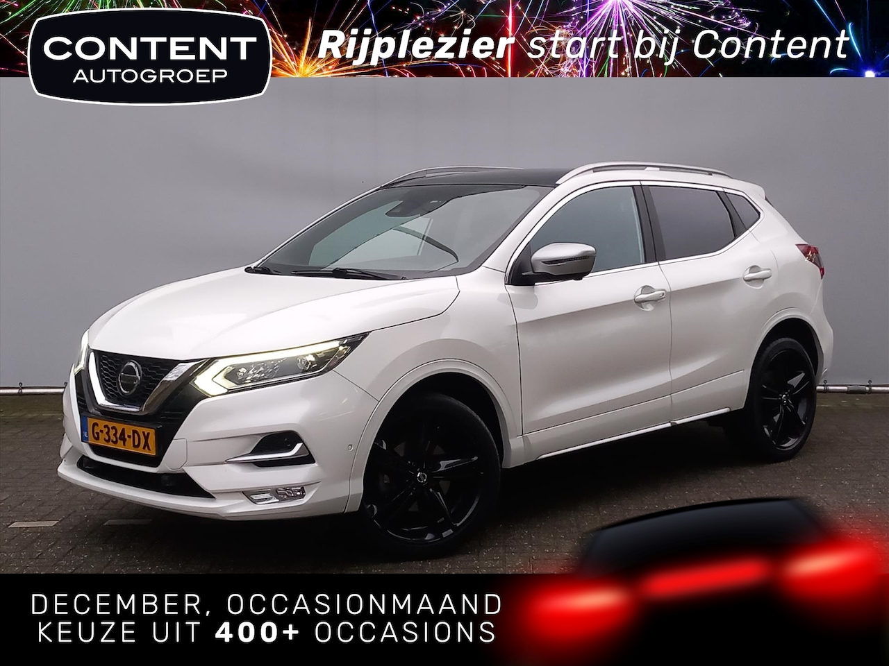 Nissan Qashqai - 1.3 DIG-T 160pk DCT Evapo New Tekna+ l Trekhaak l lncl Set Winterbanden l - AutoWereld.nl