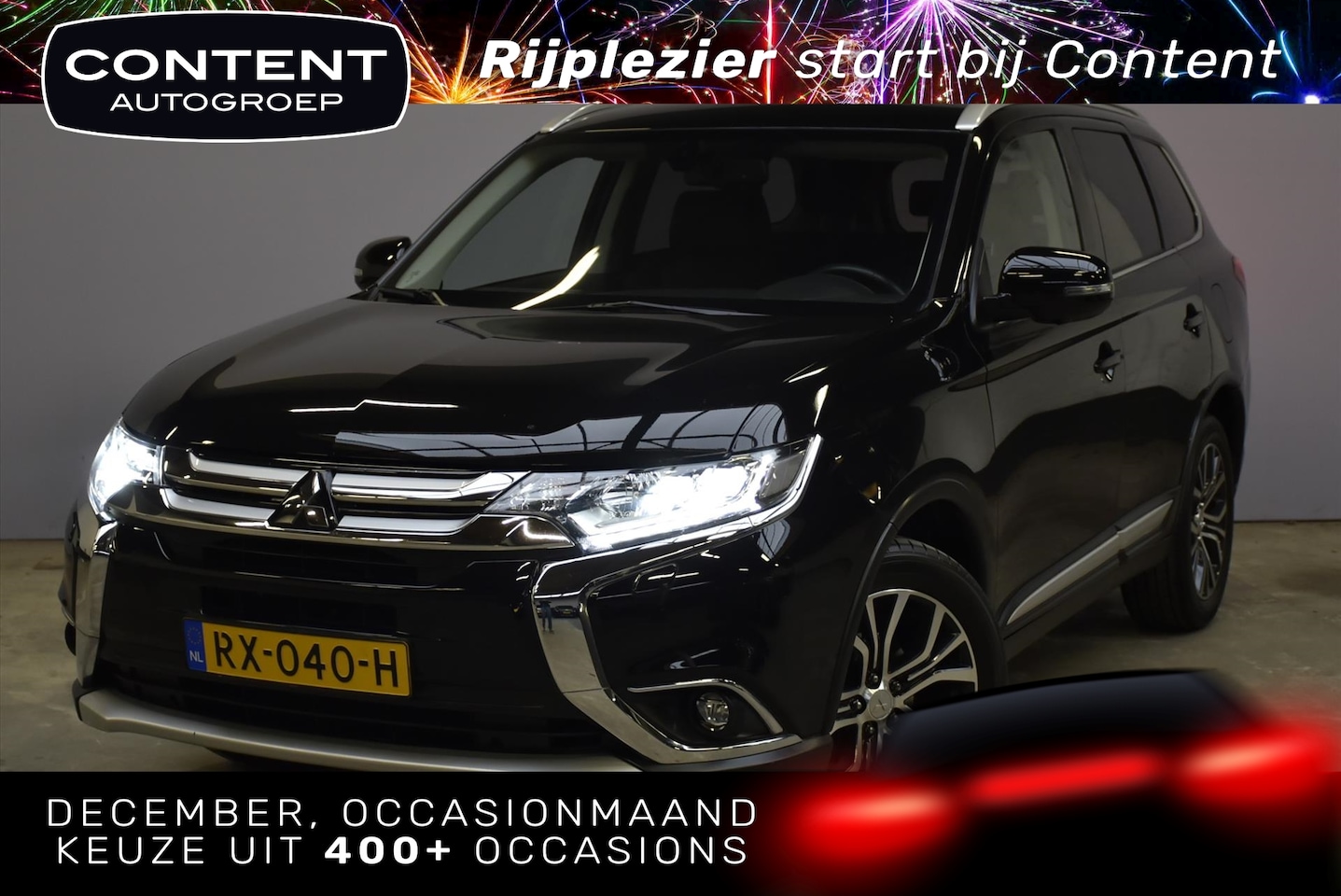 Mitsubishi Outlander - 2.0 2WD Automaat Connect Pro - AutoWereld.nl