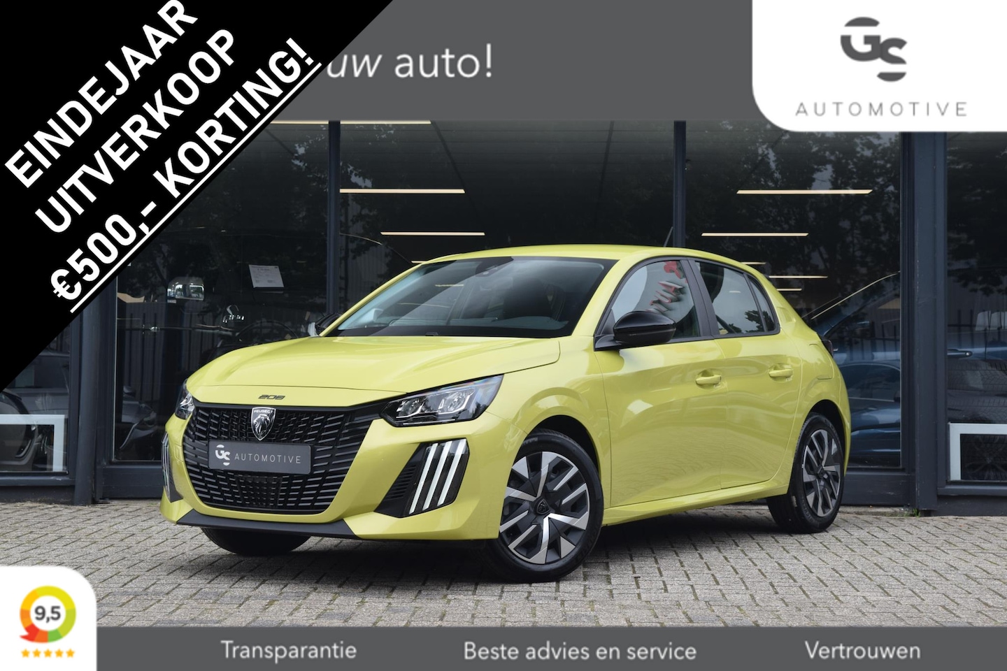 Peugeot 208 - 1.2 PureTec NIEUW MODEL 100PK Active Carplay/Airco - AutoWereld.nl