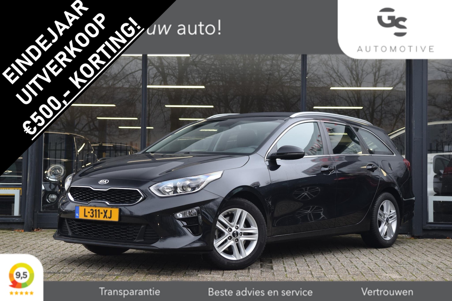 Kia Cee'd Sportswagon - Ceed 1.0 T-GDi DynamicLine NL-auto met Navi/Cam/Ecc/Lmv - AutoWereld.nl