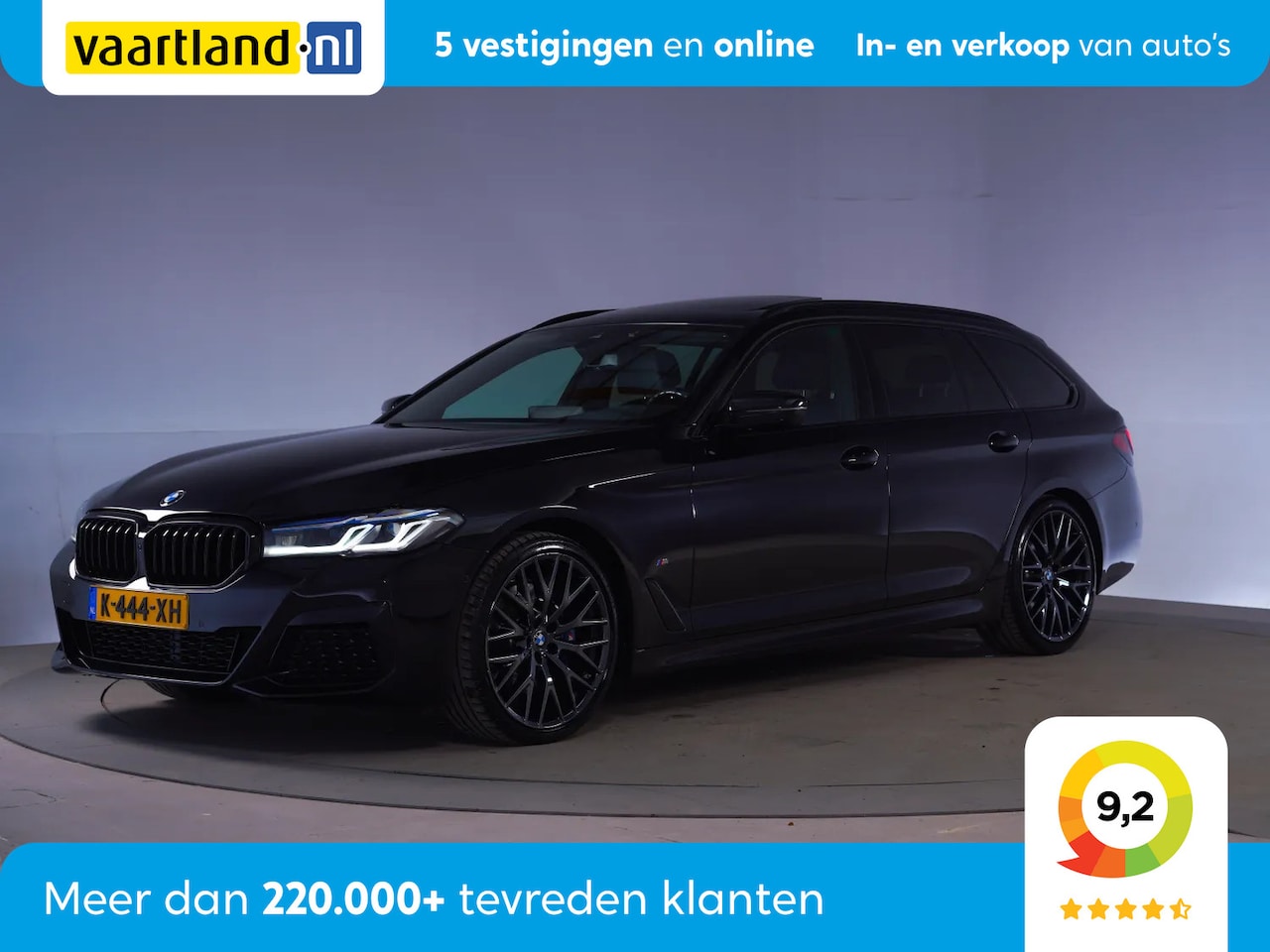 BMW 5-serie Touring - 530i M Sport High Executive [ Panorama Live-cockpit prof. Leder Camera ] - AutoWereld.nl