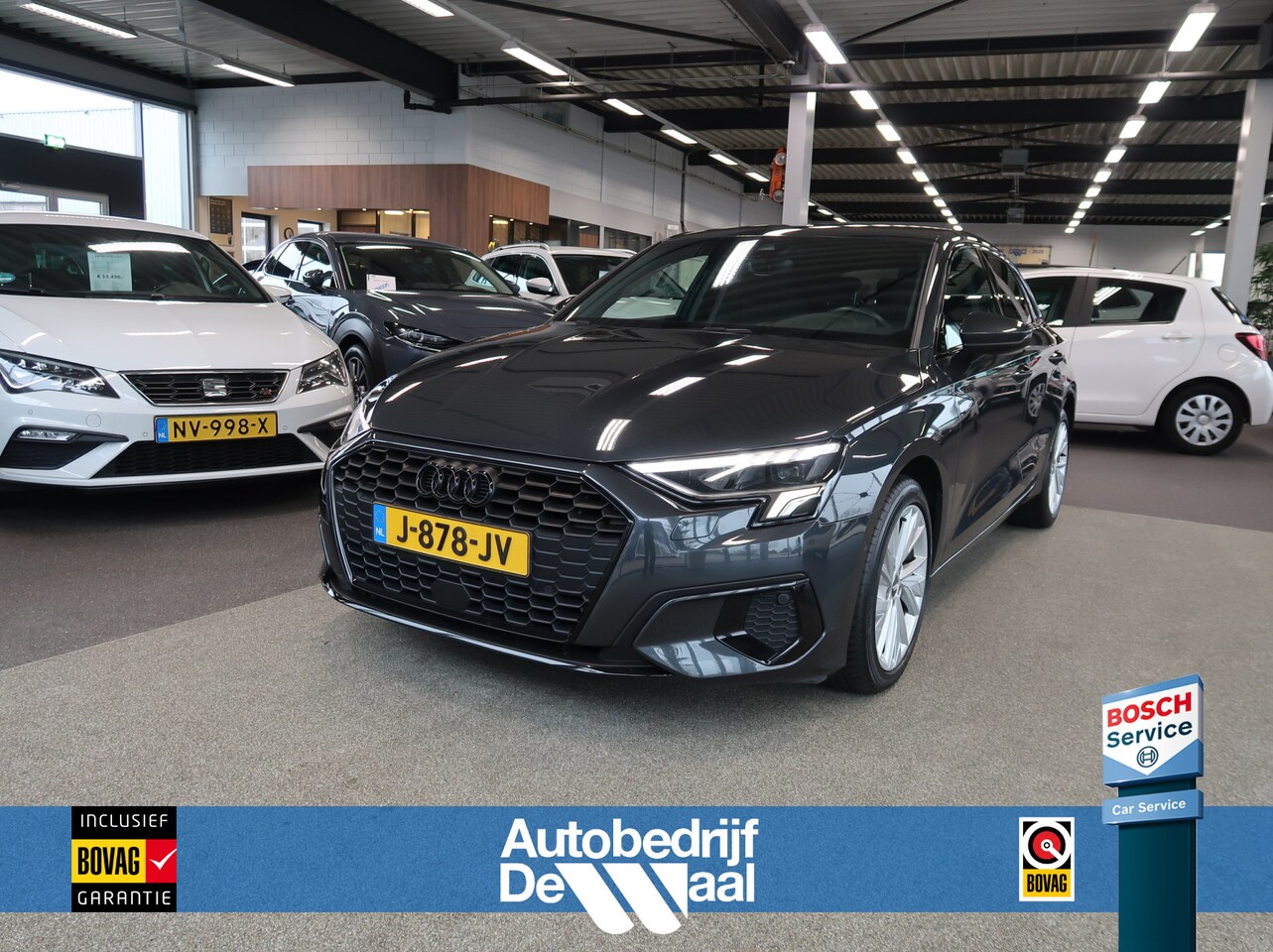 Audi A3 Sportback - 35 TFSi 150pk S-Tronic Bns Edition 5-drs. B&OAUDIO/KEYLESS/VIRTUAL/PDC/BLACKPACK - AutoWereld.nl