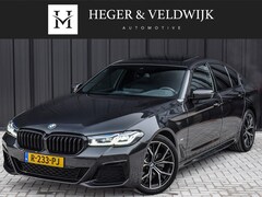 BMW 5-serie - 520i M-SPORT | SCHUIF-/-DAK | LASERS | AMBIANCE INTERIEUR | COMFORT + MEMORY SEATS | SHADO