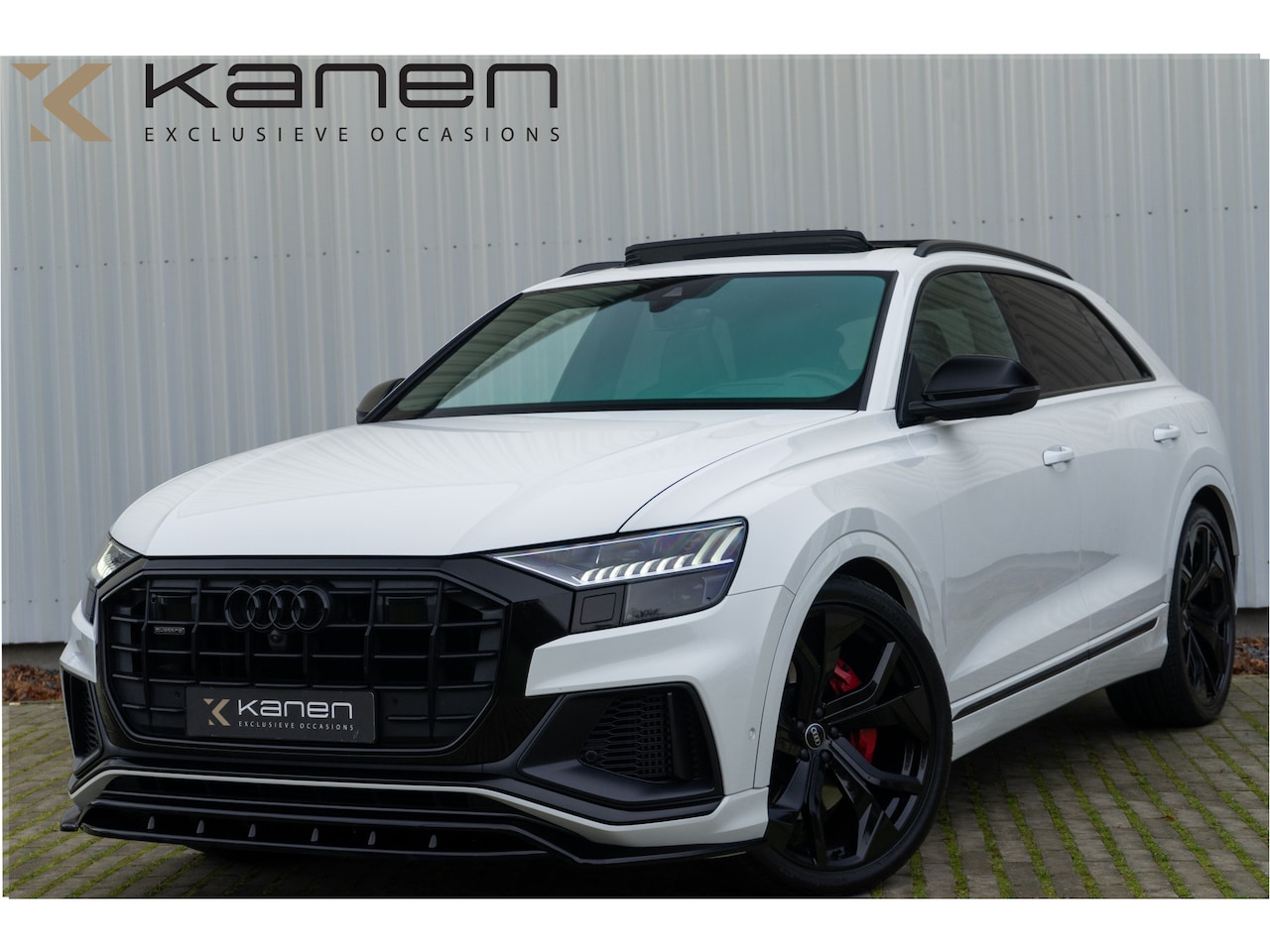 Audi Q8 - 60 TFSI e Competition 462PK Pano S-stoelen Matrix Luchtv. Alcant.Hemel 360camera Head up - AutoWereld.nl