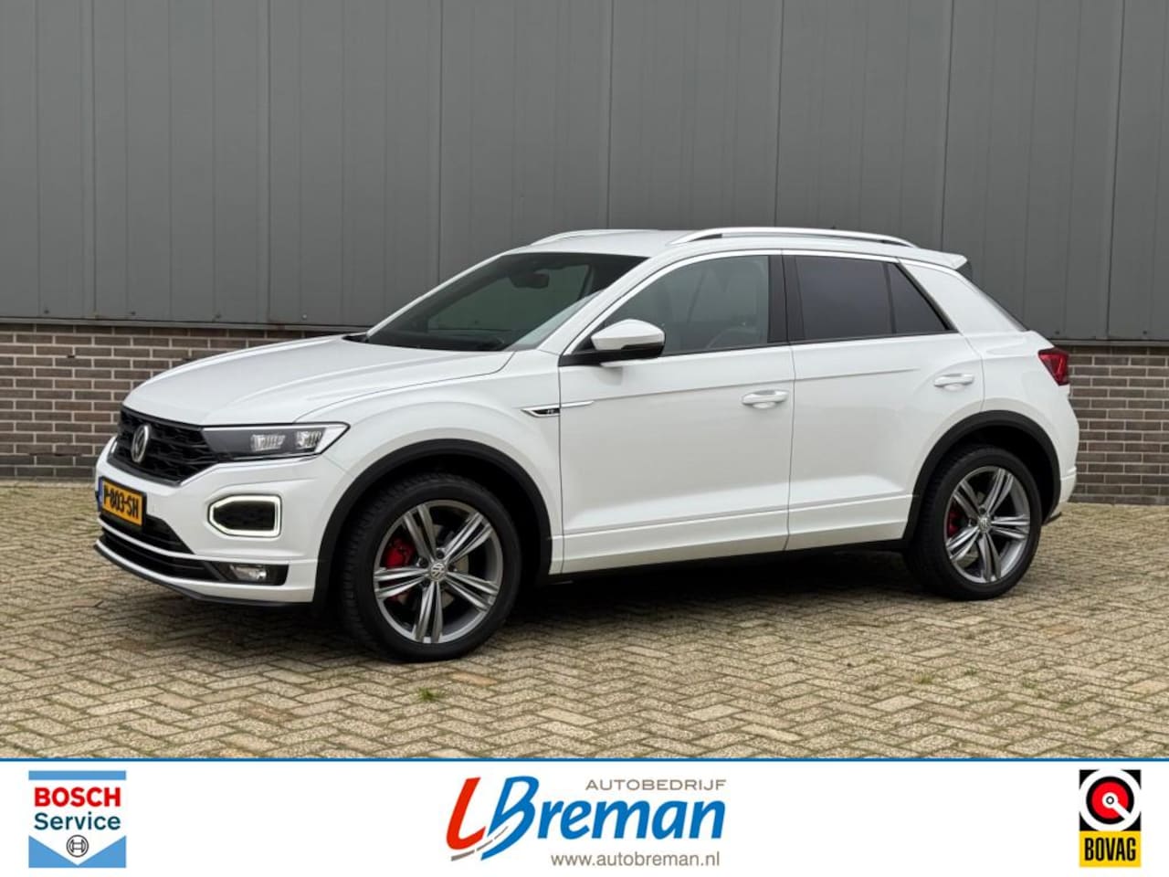 Volkswagen T-Roc - 2.0 TSI 190pk 4MOTION R-line SPORT BUSINESS DSG LEDER - AutoWereld.nl