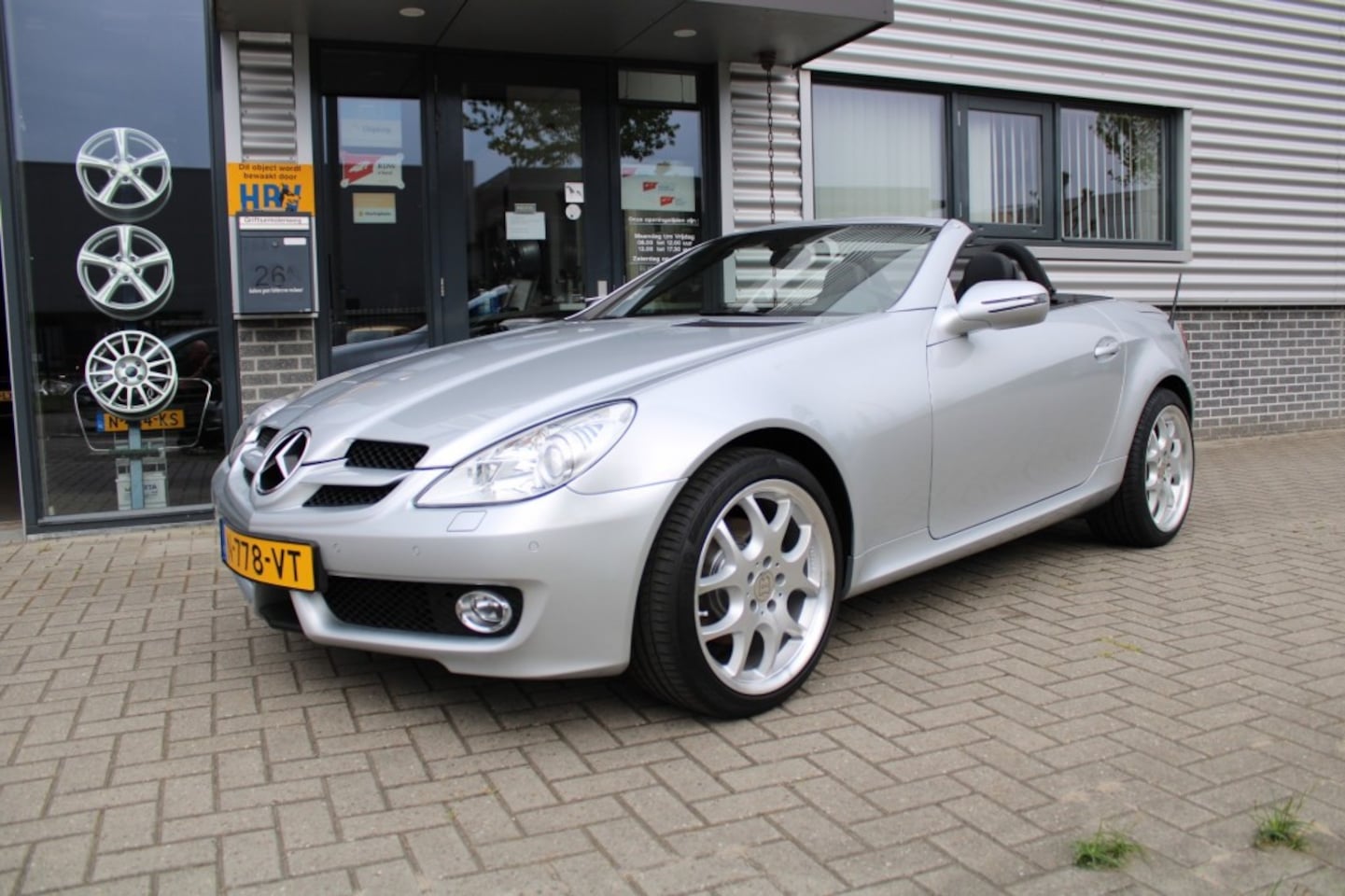 Mercedes-Benz SLK-klasse - 200 K ACC LEDER STOELVERWARMING/KOELING PDC CRUISE NAVI LV - AutoWereld.nl