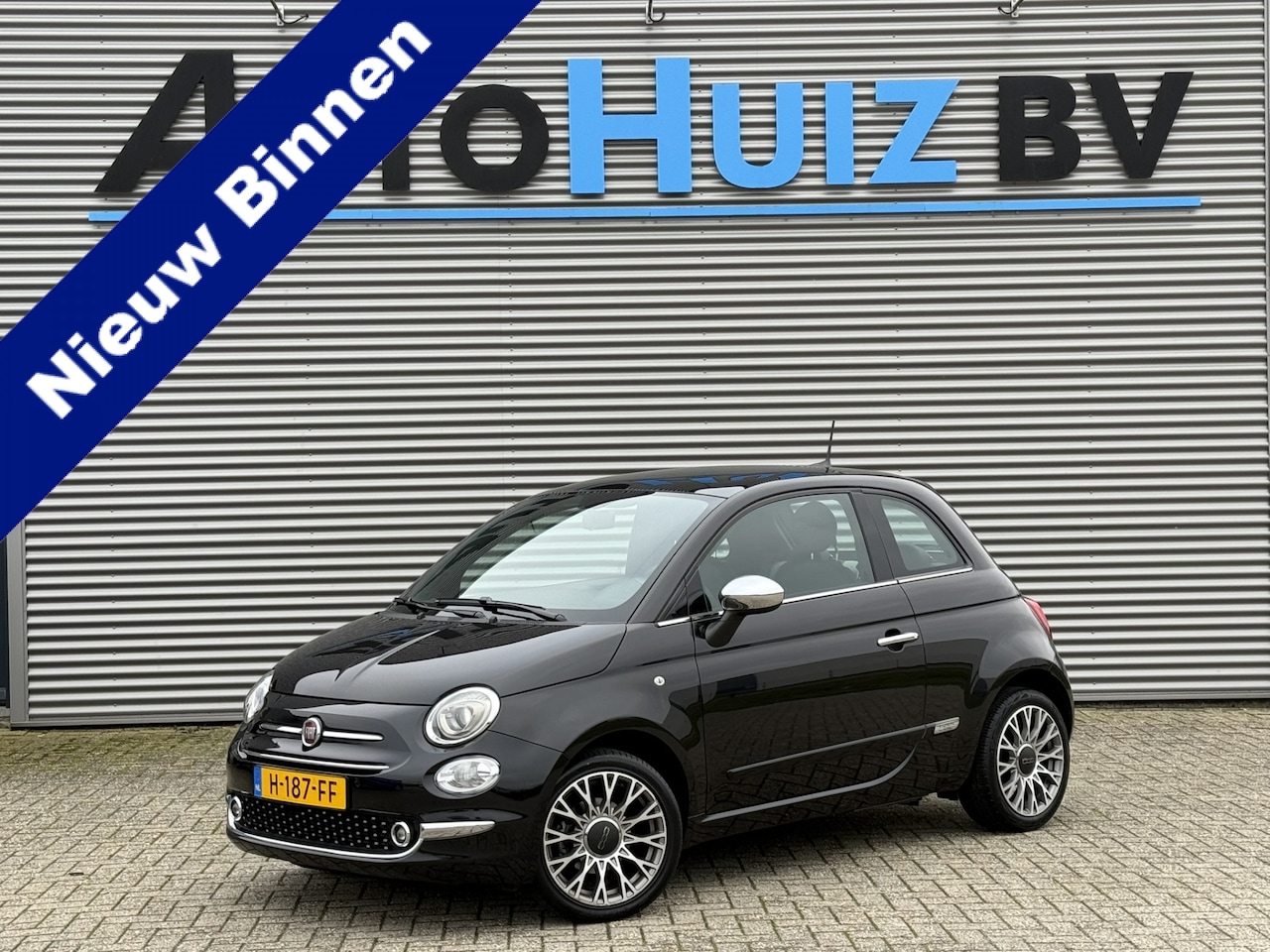 Fiat 500 - 1.2 Star Panoramadak DAB Navigatie Parkeersensoren Cruise Control Climate Control - AutoWereld.nl