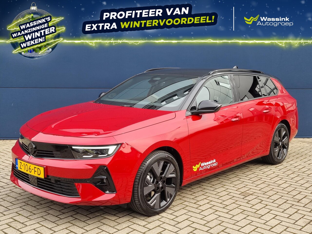 Opel Astra Sports Tourer - Electric 54kw 156pk GS | Navigatie | 360 Graden Camera | Intelli-Lux Verlichting | AGR Sto - AutoWereld.nl