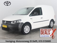 Volkswagen Caddy - 2.0 TDI L1H1 TRENDLINE EURO 6 (ex btw) Keurige auto. Trekhaak, Airco, Radio, Hill hold fun