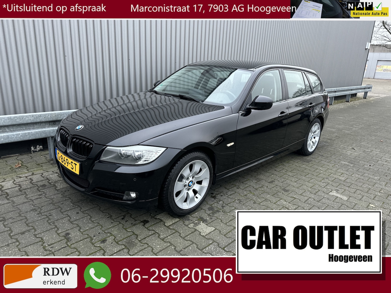 BMW 3-serie Touring - 318i Navi, Cruise, LM, nw. APK – Inruil Mogelijk – - AutoWereld.nl