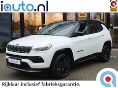 Jeep Compass - 4xe 240 Plug-in Hybrid Electric S LED/Leder/360/ACC/Keyless/Elek. klep/Keyless/Dab/19"