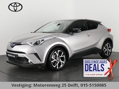 Toyota C-HR - 1.8 HYBRID DYNAMIC BI-TONE AUTOMAAT 100% ONDERHOUDEN GARANTIE TOT 4-2029