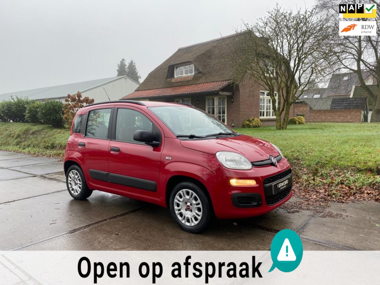 Fiat Panda - 0.9 TwinAir Easy|1E EIGENAAR|TREKHAAK|AIRCO|BLUETOOTH|BOEKJES|ONDERHOUDEN|NL-AUTO|2 KEYS - AutoWereld.nl