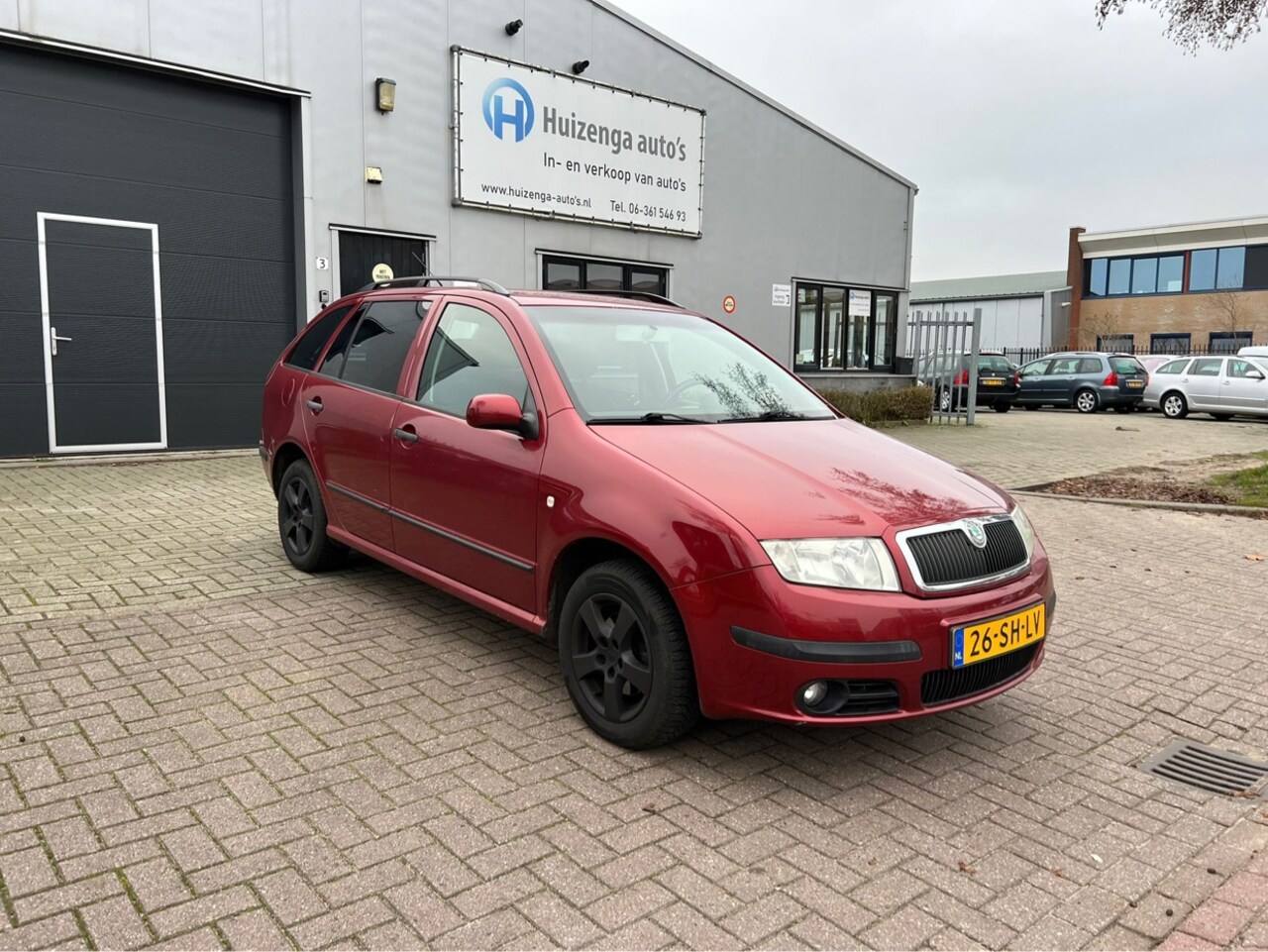 Skoda Fabia Combi - 1.4-16V Elegance| AIRCO| EXPORT - AutoWereld.nl