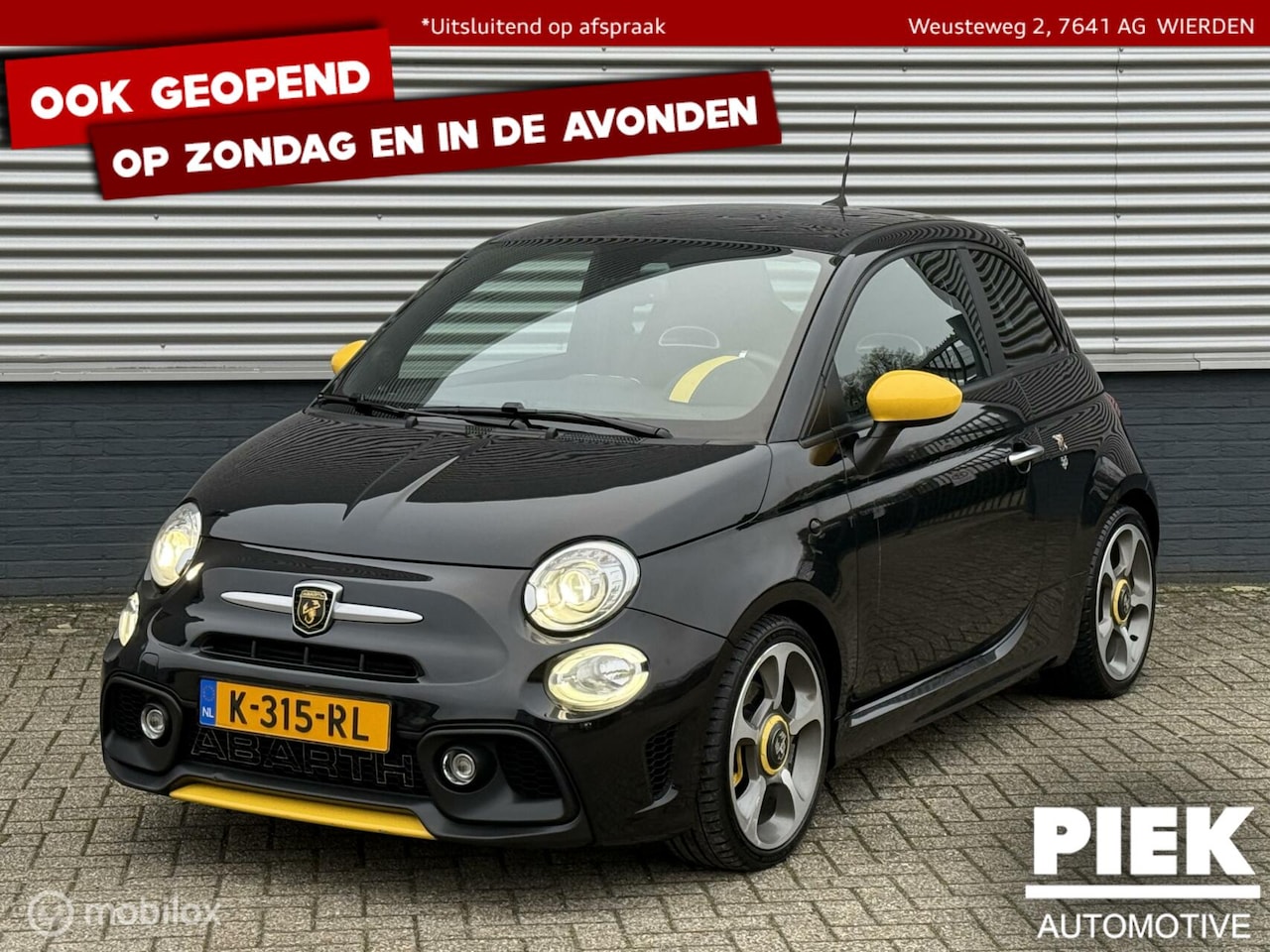 Fiat 500 Abarth - 1.4 T-Jet Turismo BOMVOL, SPORTUITLAAT - AutoWereld.nl