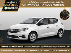 Dacia Sandero - TCe 100 ECO-G 5MT Essential | Bekleding Essential | Cruise Control en snelheidsbegrenzer |