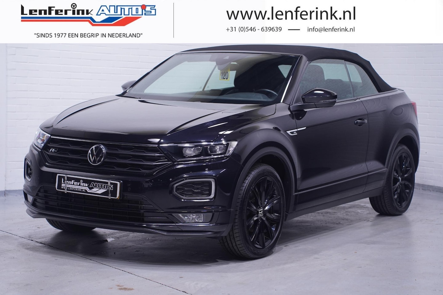 Volkswagen T-Roc Cabrio - 1.5 TSI R-Line Navi Clima Leder R-Line int. Virtual Apple Carplay Winterpakket - AutoWereld.nl