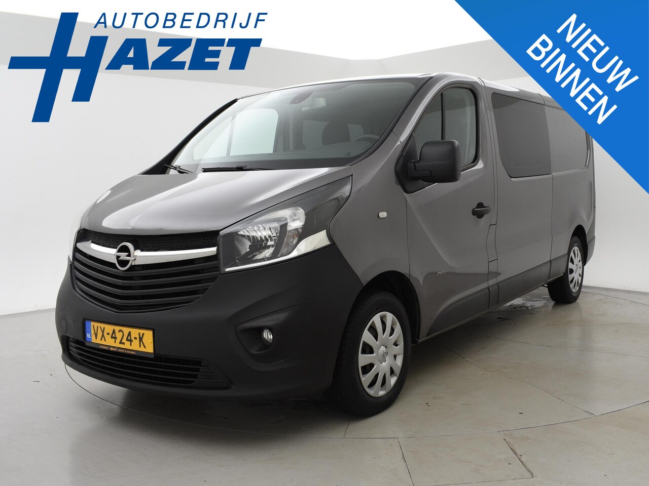 Opel Vivaro - 1.6 CDTI L2H1 DUBBEL CABINE + CAMERA / NAVIGATIE / TREKHAAK - AutoWereld.nl