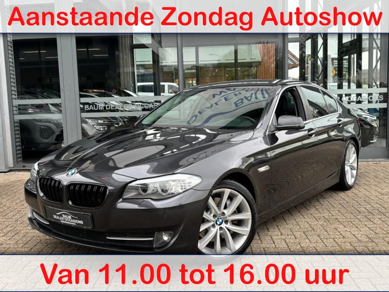 BMW 5-serie - 525D HIGH EXECUTIVE AUTOMAAT NAVI AIRCO/ECC - AutoWereld.nl