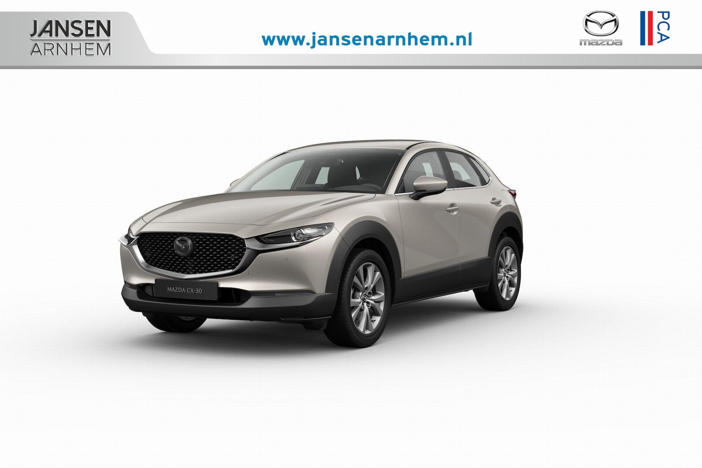 Mazda CX-30 - e-Skyactiv X 186 6MT Centre-Line | 18-inch lichtmetalen velgen, Silver | 7-inch digitale m - AutoWereld.nl