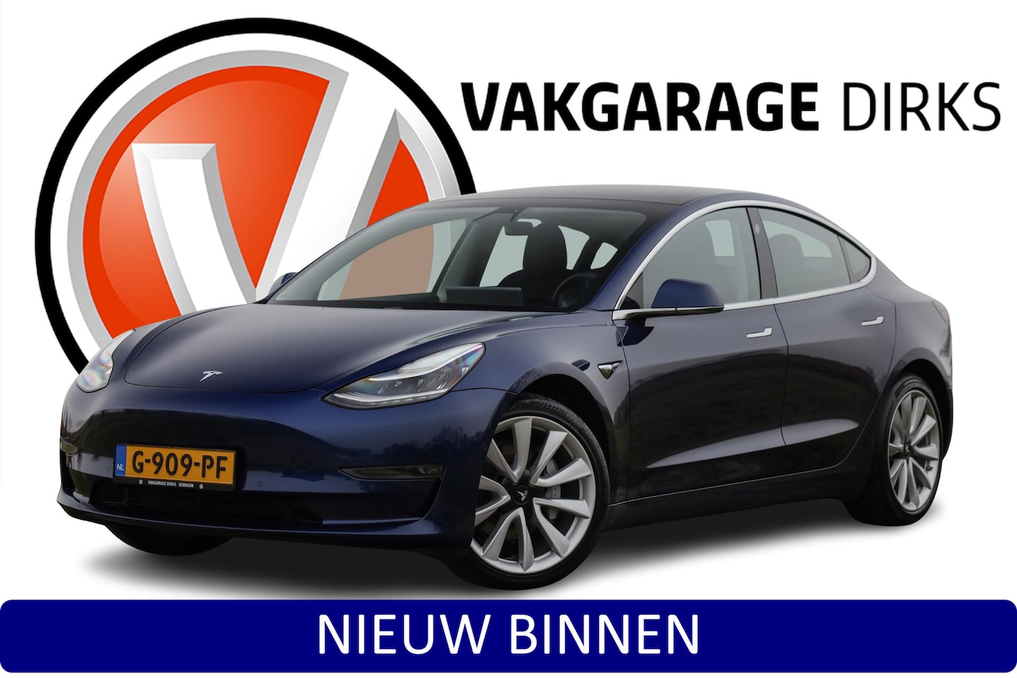 Tesla Model 3 - Long Range RWD Long Range AWD 351 PK 75 kWh ✅ Pano ✅ Performance velg ✅ Autopilot - AutoWereld.nl