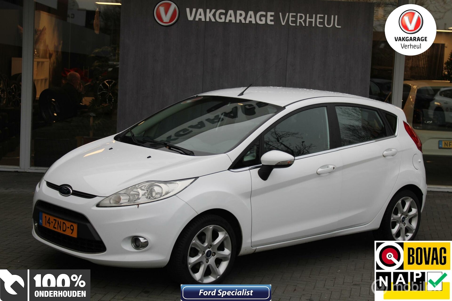 Ford Fiesta - 1.25|Titanium|82Pk|5Drs|Clima|Cruise|Nap - AutoWereld.nl