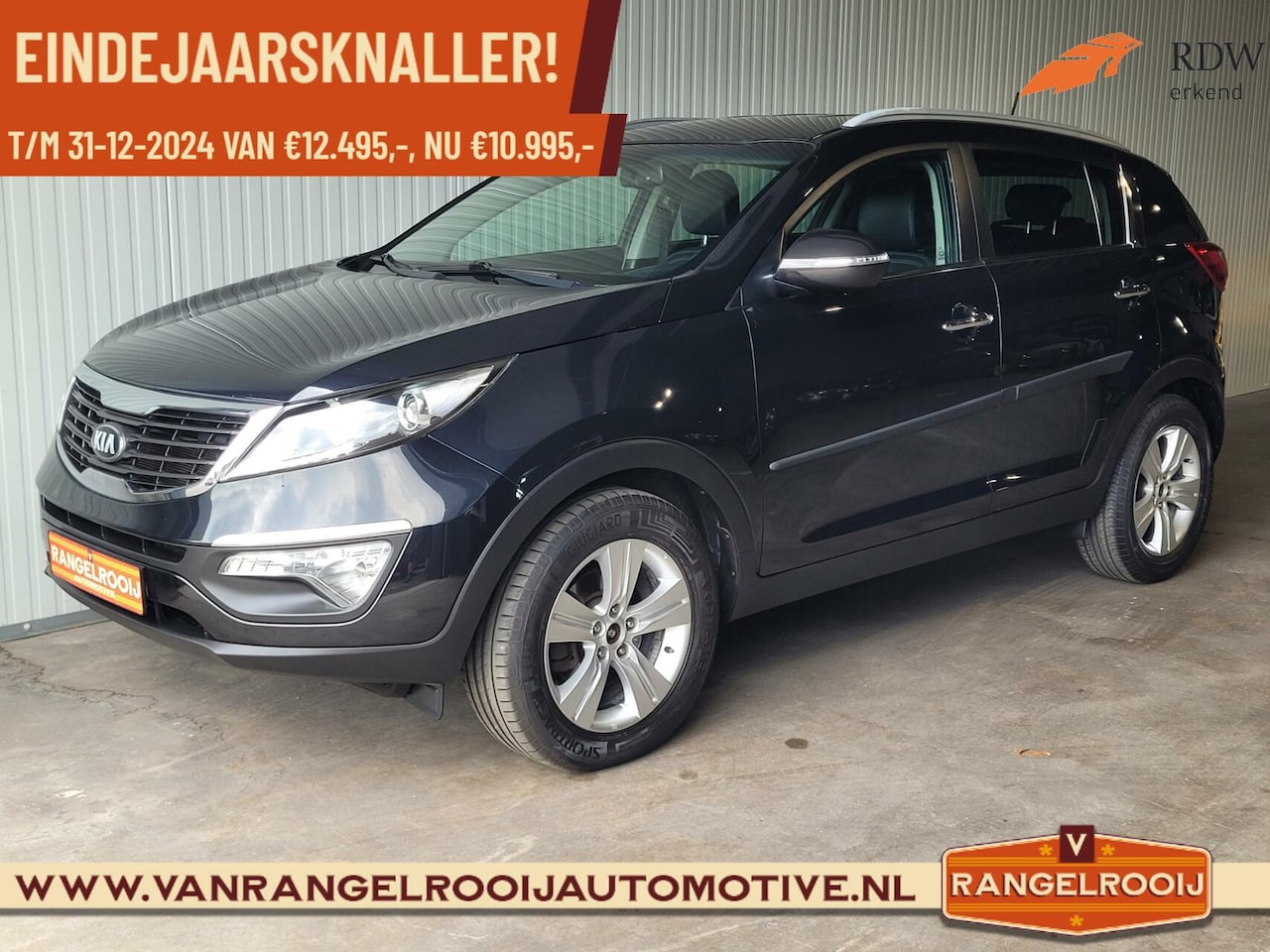 Kia Sportage - 1.6 GDI 1.6 GDI, clima, cruise, trekh, camera, 17" lmv, pdc - AutoWereld.nl