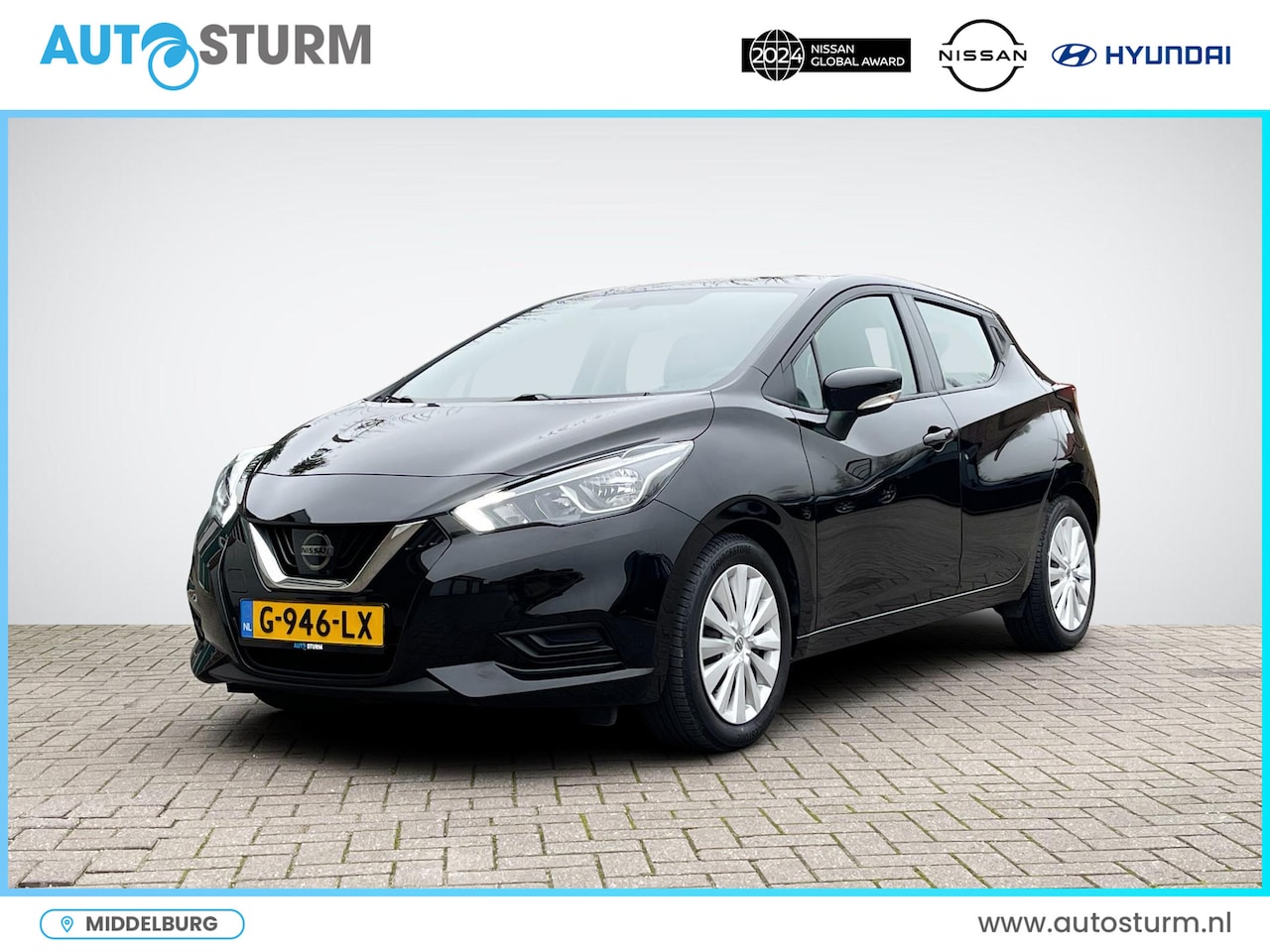 Nissan Micra - 1.0 IG-T Acenta | Apple Carplay/Android Auto | Cruise Control | Airco | DAB | Bluetooth Te - AutoWereld.nl