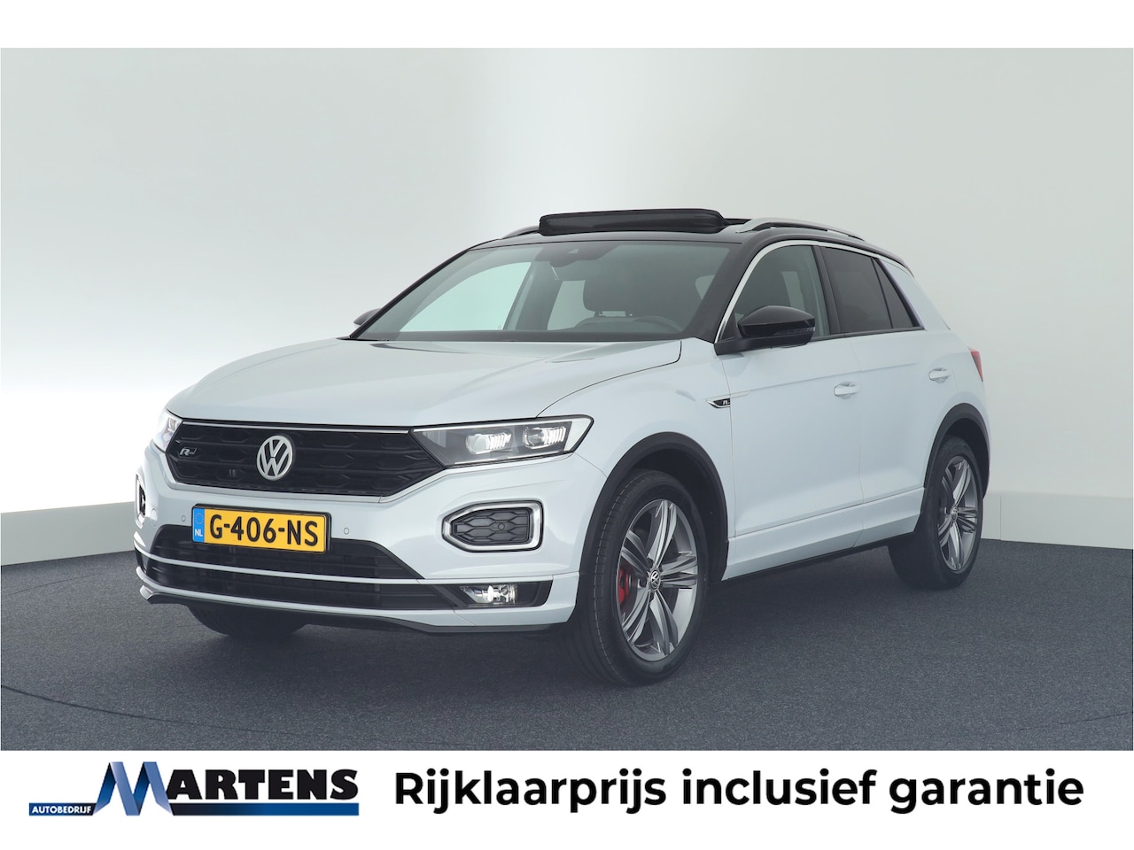 Volkswagen T-Roc - 1.5 TSI 150pk DSG R-Line Sport Trekhaak Keyless Stoelverwarming Virtual Cockpit Navigatie - AutoWereld.nl