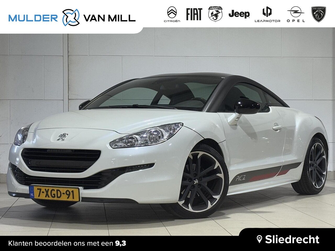 Peugeot RCZ - Coupé 1.6 TURBO 156pk EAT6 AUTOMAAT | LEDER | NAVI | PARKEERHULP | STOELVERW. | CLIMA | CR - AutoWereld.nl