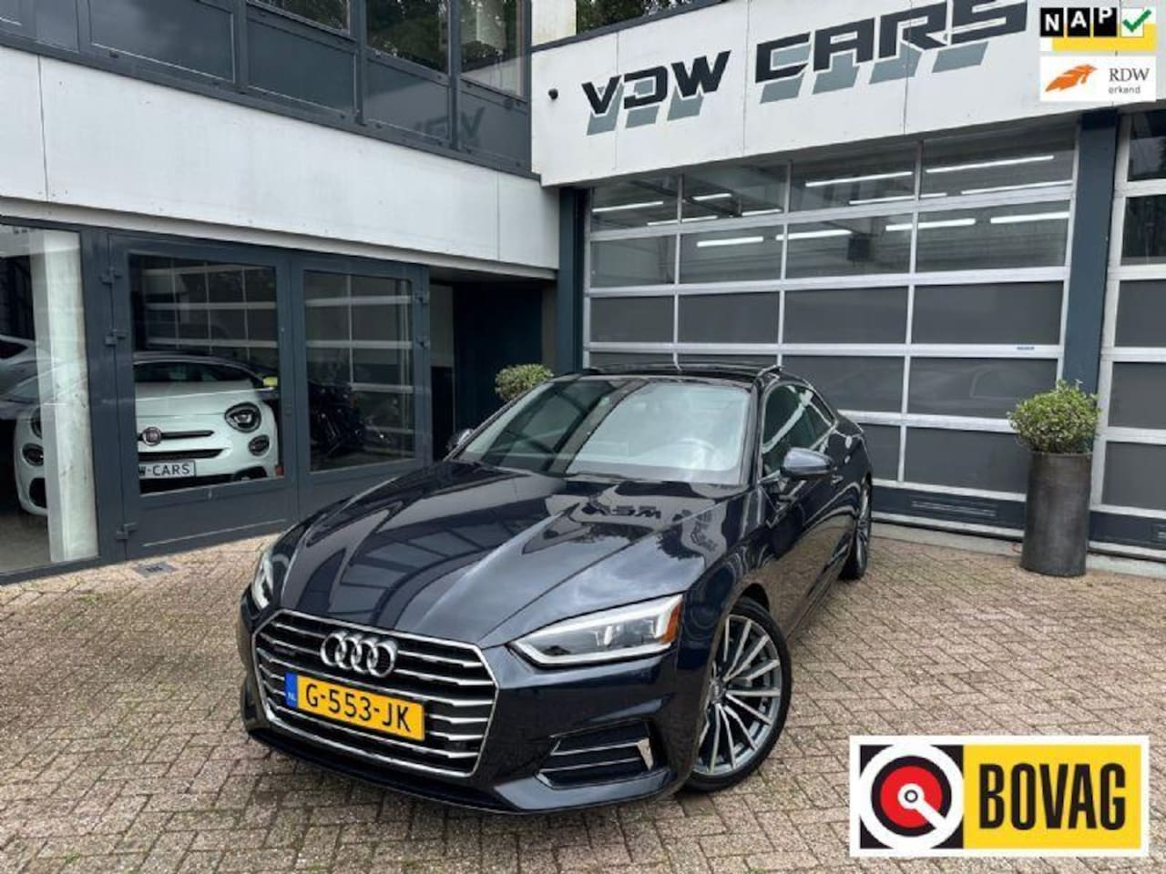 Audi A5 Coupé - 2.0 TFSI quattro Pro Line | B&O | Pano | 252PK | Leder - AutoWereld.nl