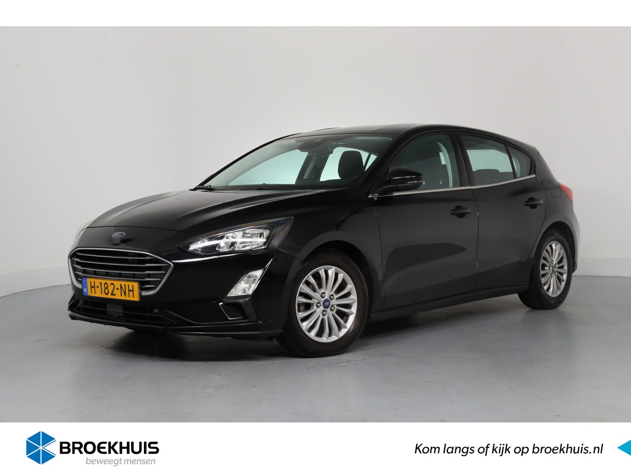 Ford Focus - 1.0 EcoBoost Titanium Business | Adaptive Cruise | Climate Control | Navigatie | Led | Par - AutoWereld.nl