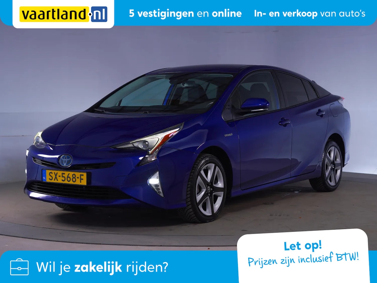 Toyota Prius - 1.8 Hybride [ Camera Head-up display Stoelverwarming ] - AutoWereld.nl