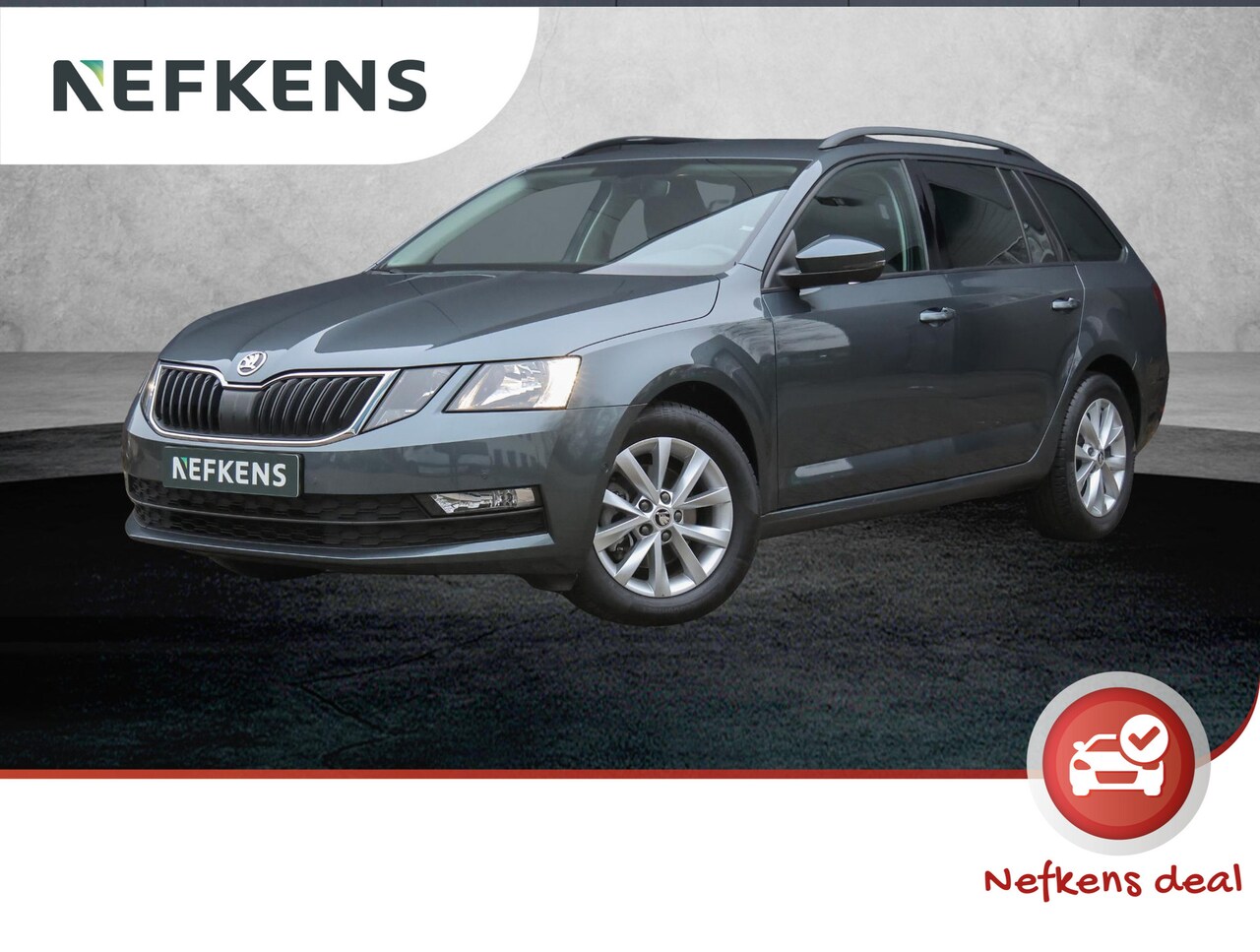 Skoda Octavia - 116pk TSI Ambition (AUTOMAAT/1ste eig./Electr.klep/Camera/Keyless/NAV) - AutoWereld.nl