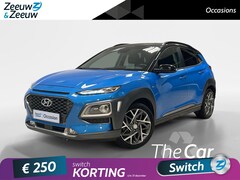 Hyundai Kona - 1.6 HYBRID | AUTOMAAT | PREMIUM | LEDER | NL-AUTO | DEALERONDERHOUDEN |