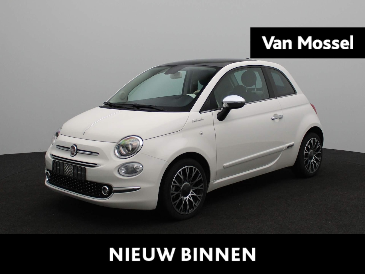 Fiat 500 - 1.0 Hybrid Dolcevita | Panoramadak | Apple CarPlay | Climate Control | Parkeersensoren | 1 - AutoWereld.nl