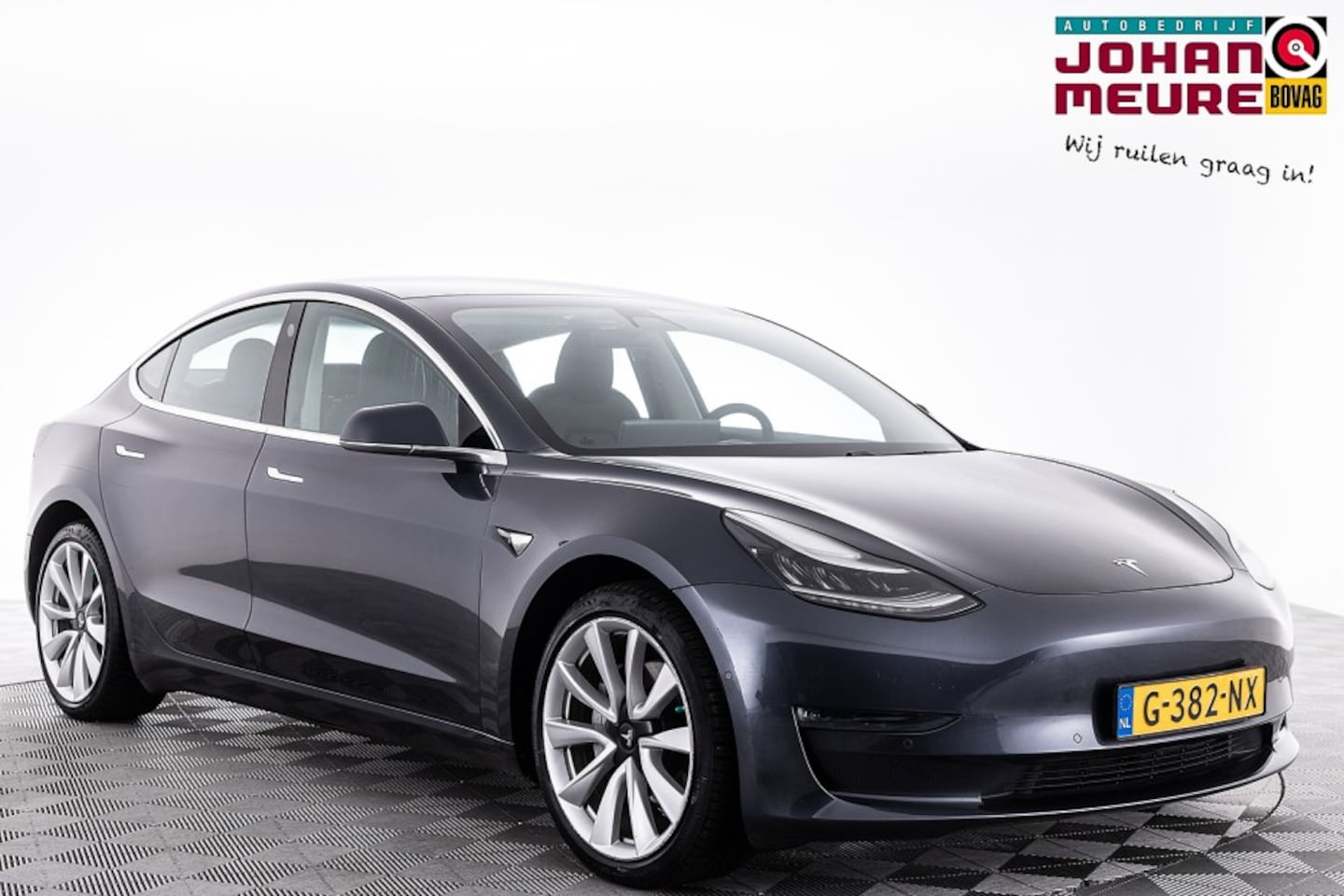 Tesla Model 3 - Long Range RWD Long Range AWD 75 kWh | LEDER | PANORAMADAK ✅ 1e Eigenaar . - AutoWereld.nl