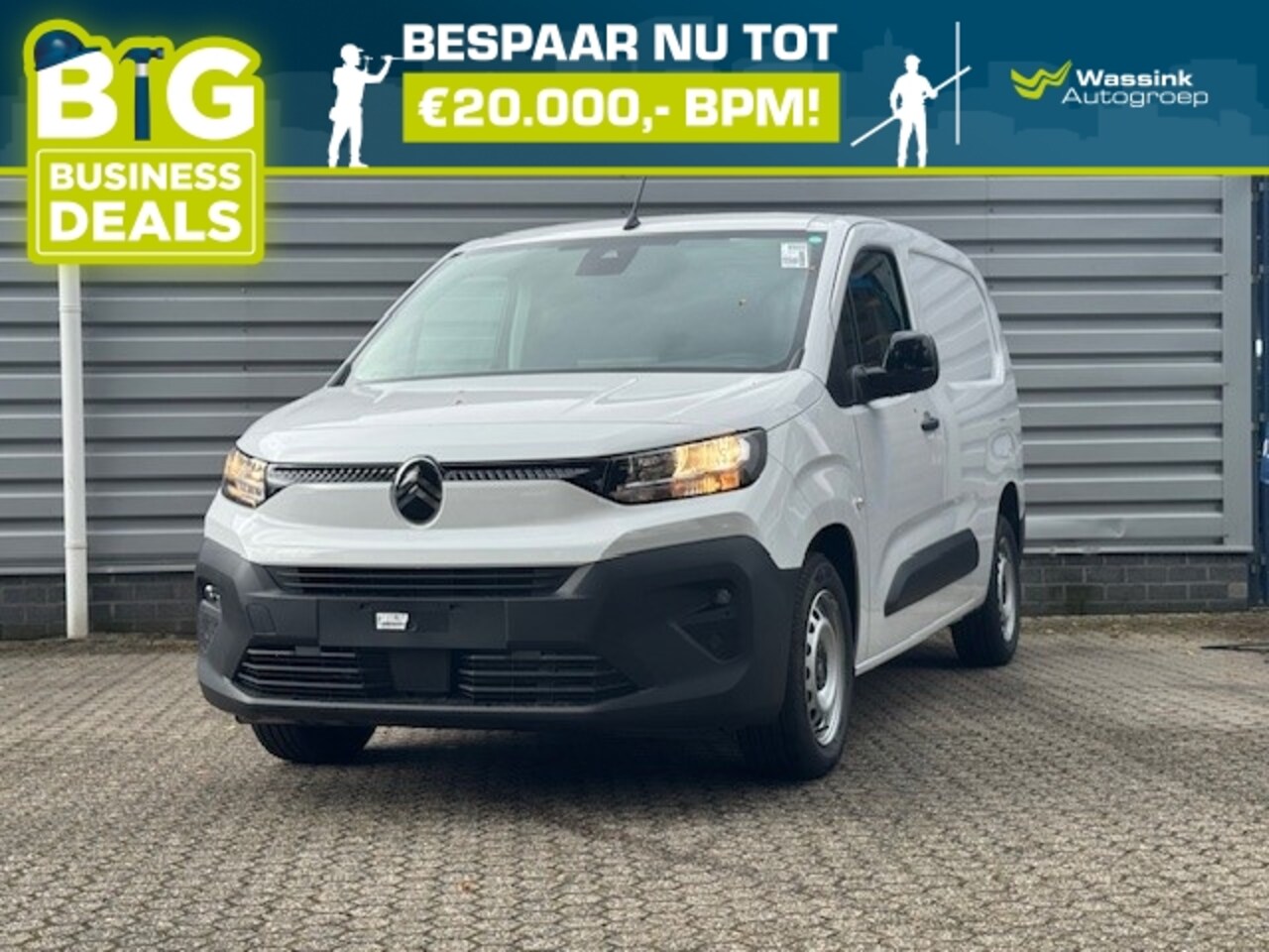 Citroën Berlingo - Van GB 1.5 BlueHDi 100pk S&S L2 verhoogd laadvermogen - AutoWereld.nl