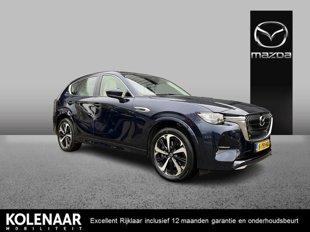 Mazda CX-60 - 2.5 e-SkyActiv PHEV Takumi /Panorama Pack/Carplay/Pure White Nappa lederen interieur/Eerst - AutoWereld.nl