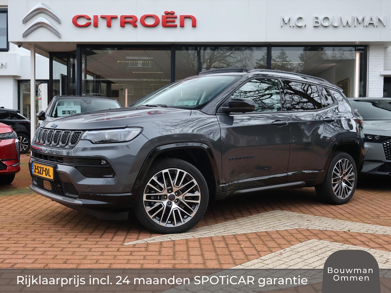 Jeep Compass - S 4Xe 240PK Automaat Summit, Rijklaarprijs | Panoramadak | Winter Pakket | Adaptieve Cruis - AutoWereld.nl