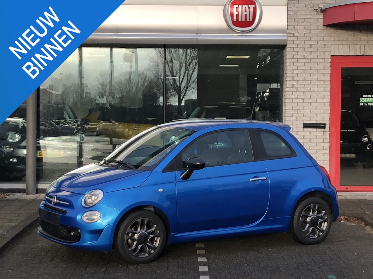 Fiat 500 - 1.0 Hybrid Connect CLIMATE|APPLE/ANDROID|DAB|PDC|15" - AutoWereld.nl