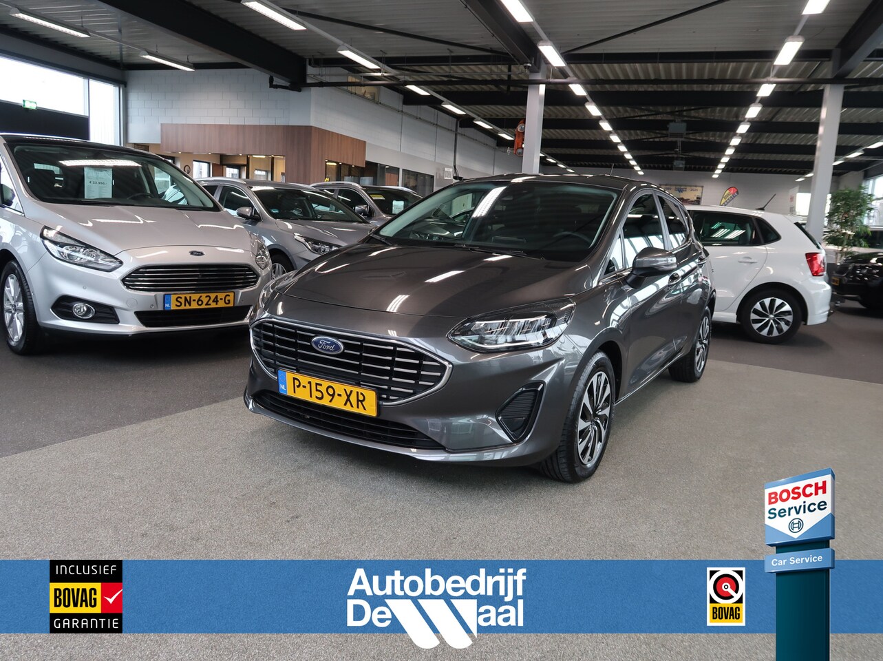 Ford Fiesta - 1.0 EcoB.Hybrid 125pk Titanium 5-drs. LED/WINTERPACK/CLIMA/CRUISE/CARPLAY/PDC - AutoWereld.nl