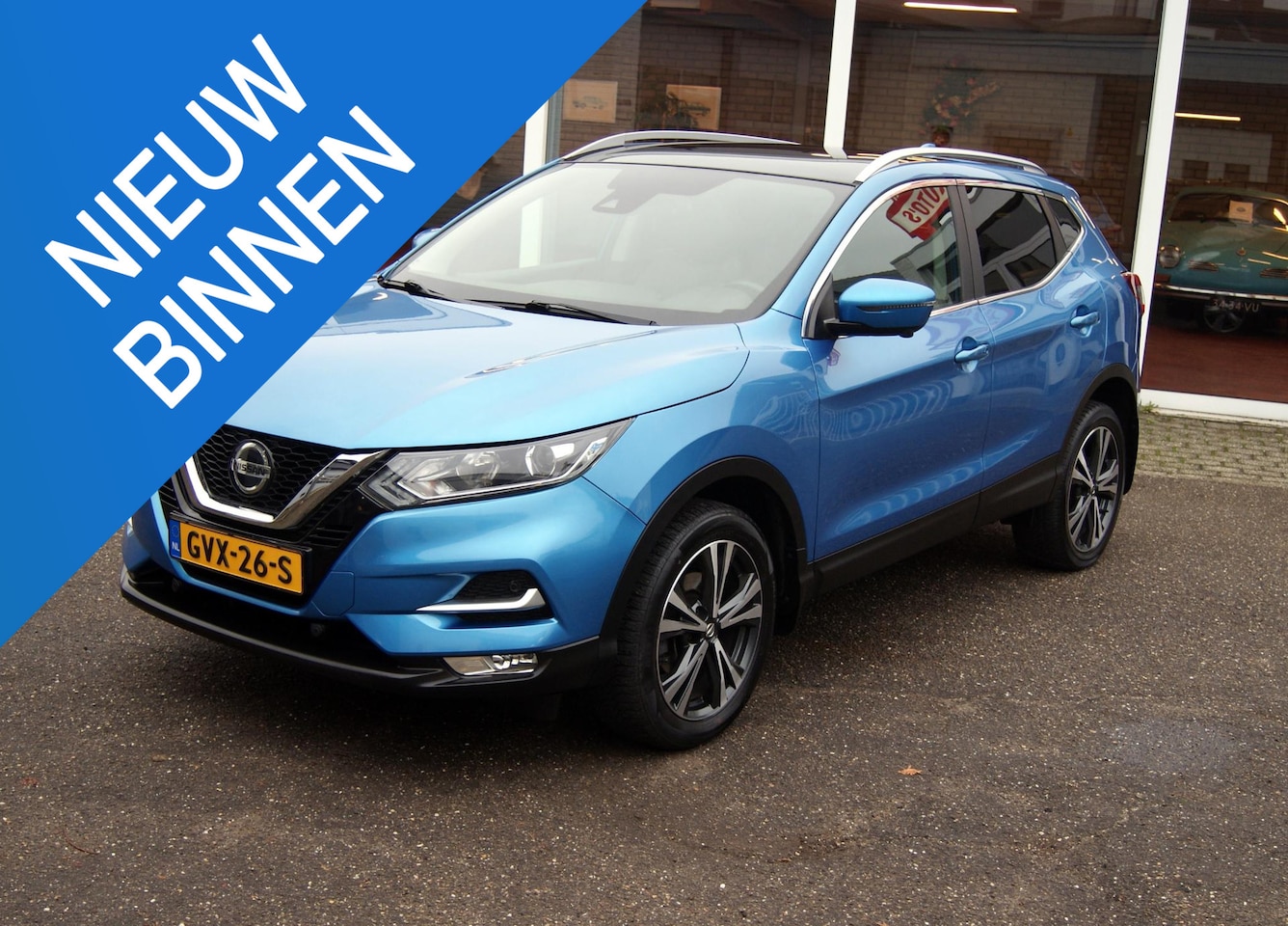 Nissan Qashqai - 1.3 DIG-T N-Connecta Pano,Clima,Navi,Camera,RIJKLAARPRIJS!! - AutoWereld.nl