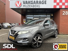 Nissan Qashqai - 1.3 DIG-T Tekna // PANORAMADAK // DODEHOEK // HALF LEDER // 360 CAMERA+SENSOREN // CRUISE